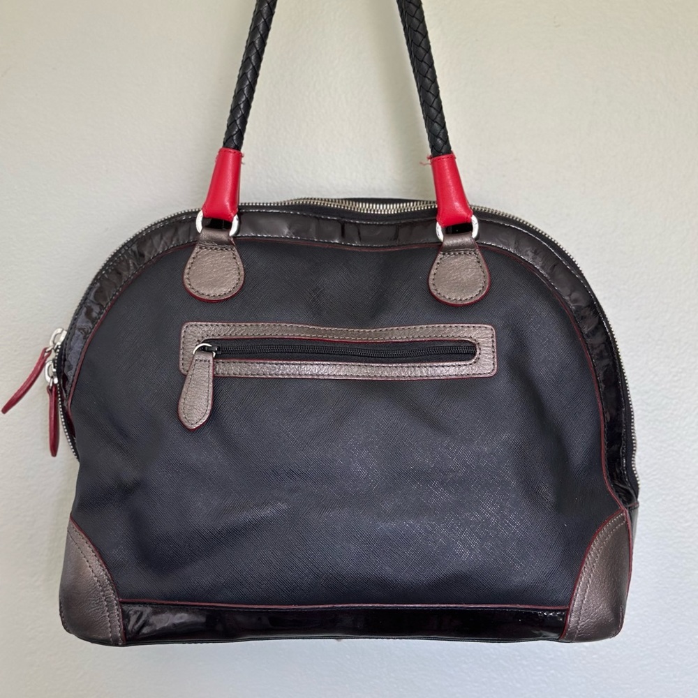 Brighton Red and Black Tote Bag - Picture 6 of 11